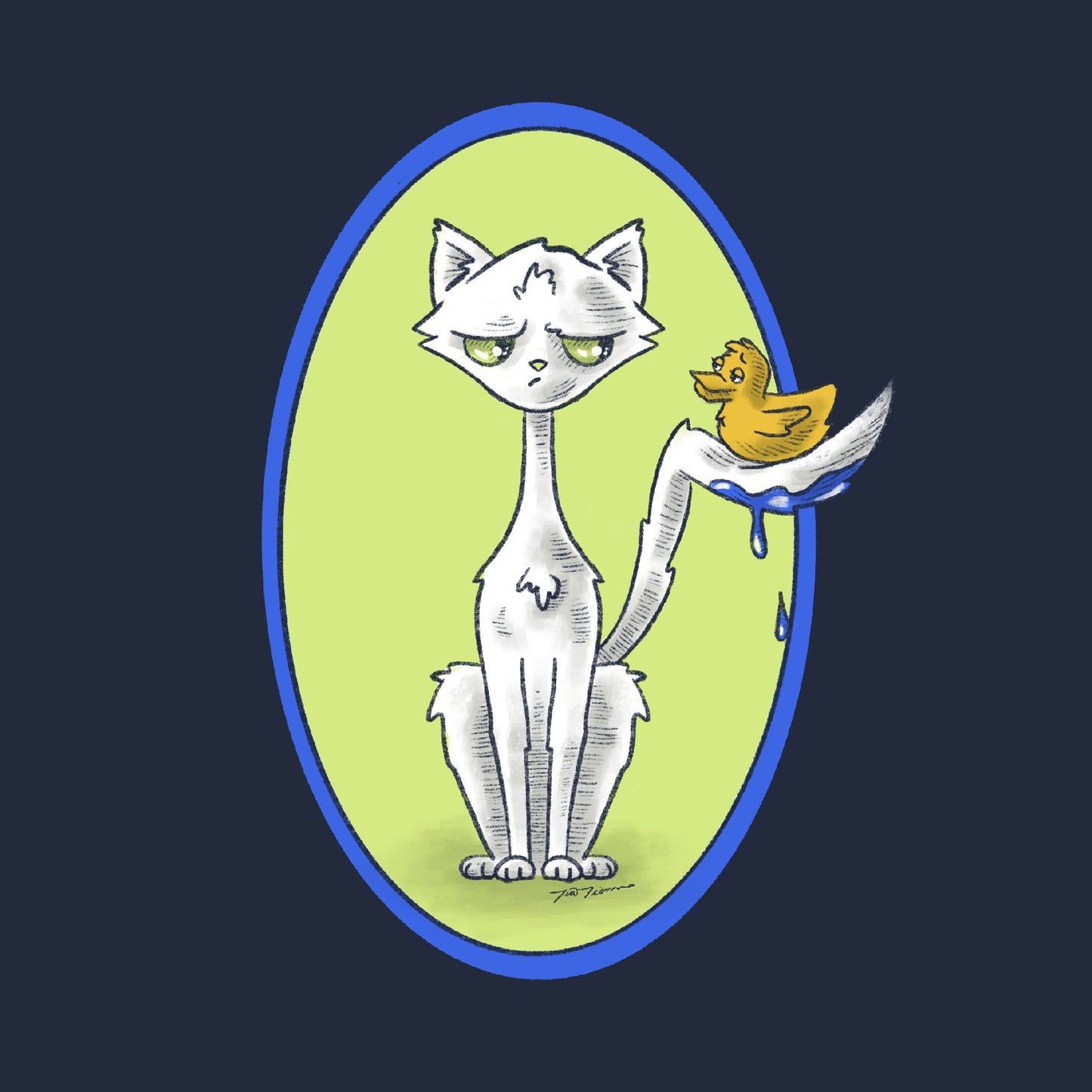 Print | Kitty and Ducky