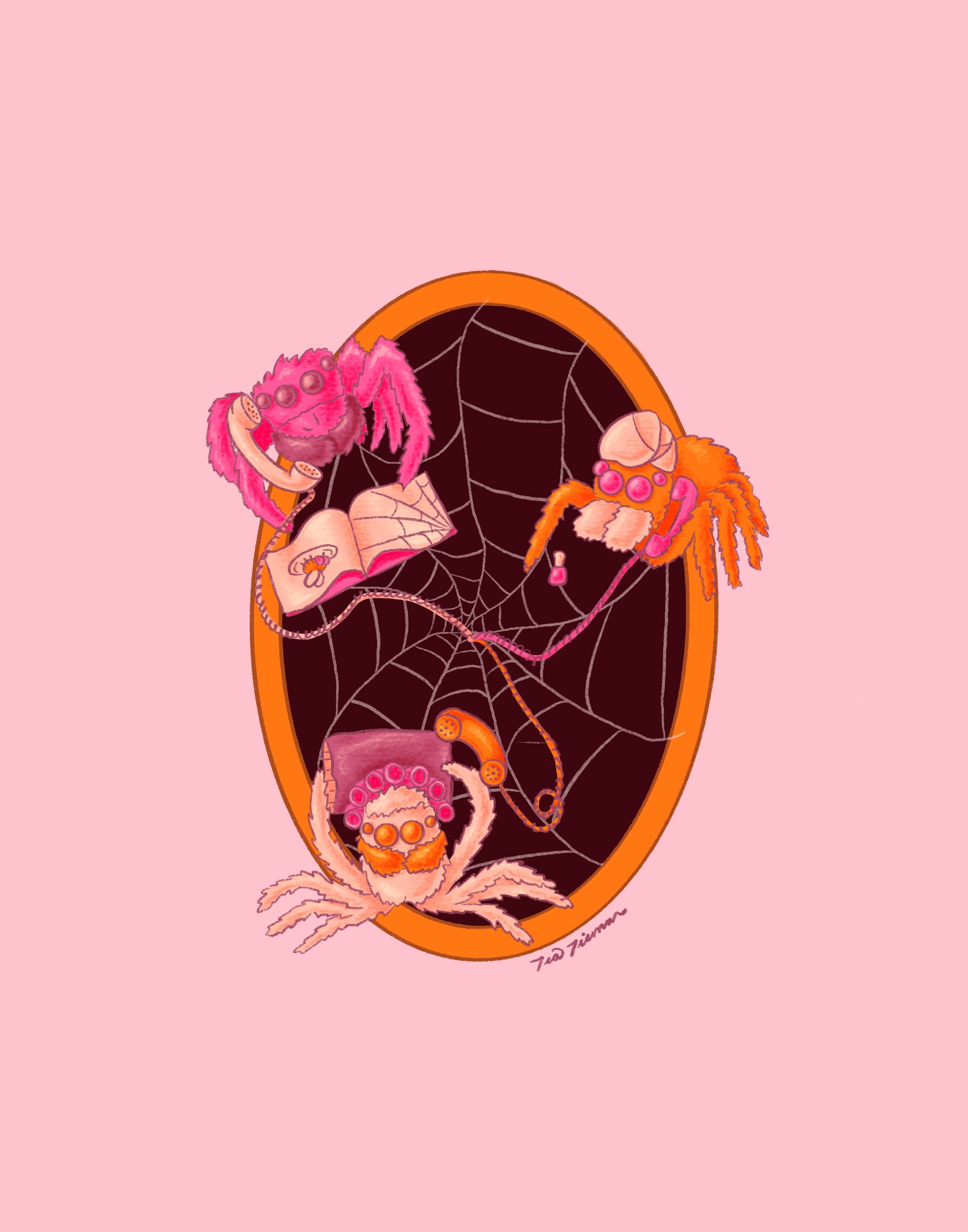 Print | No You Hang Up Spiders