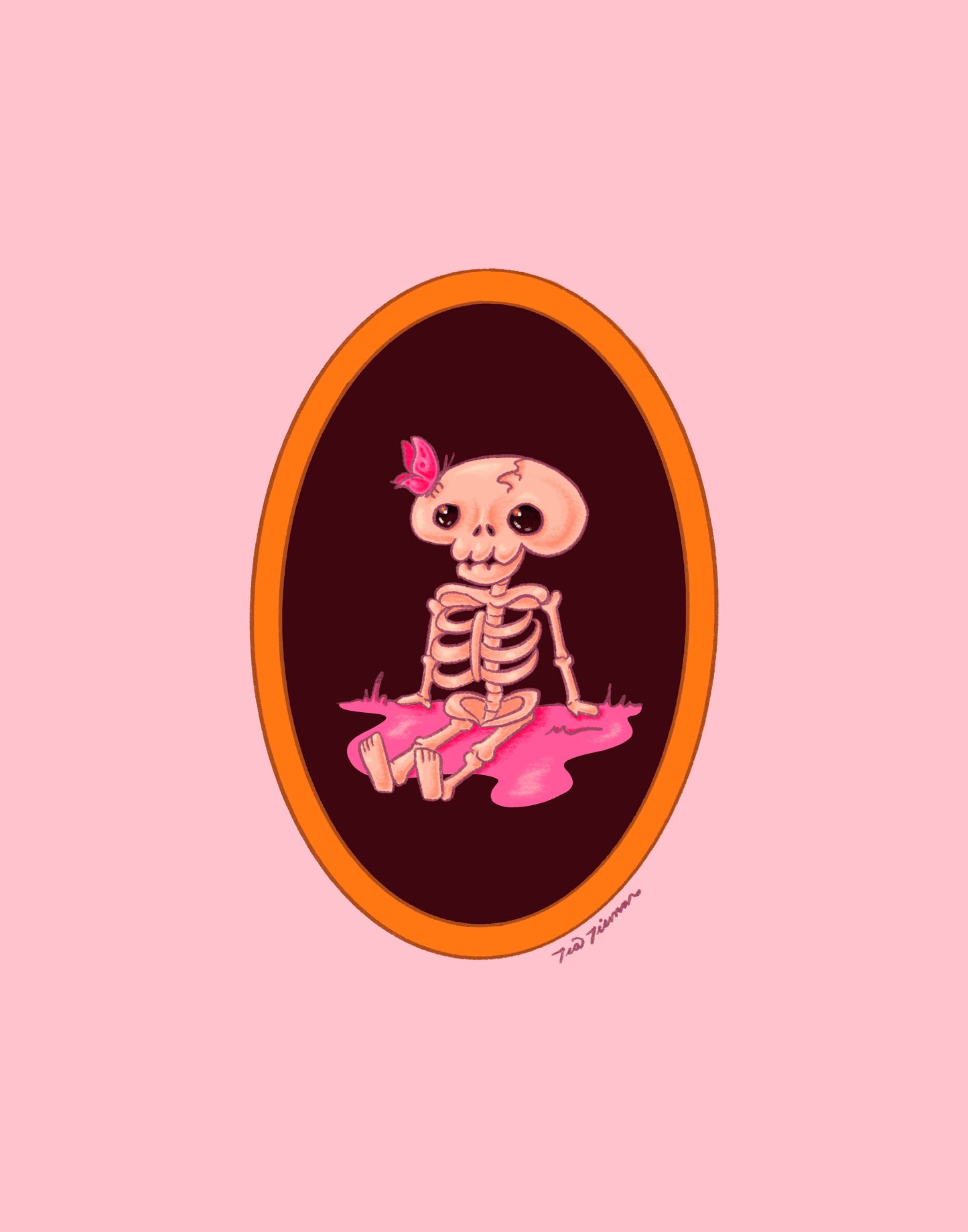 Print | Skeleton Cute