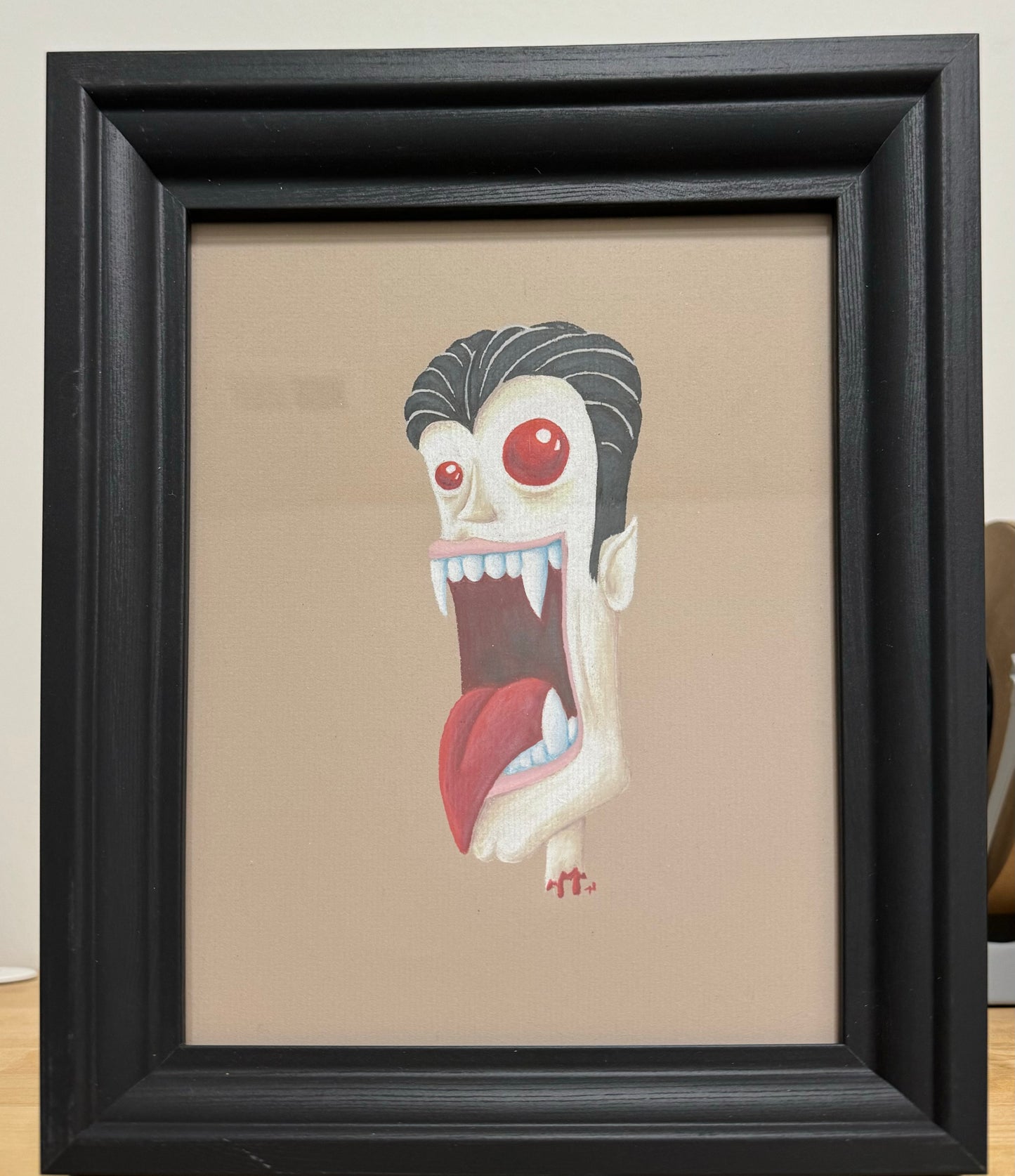 Original Print | Monster Head Dracula