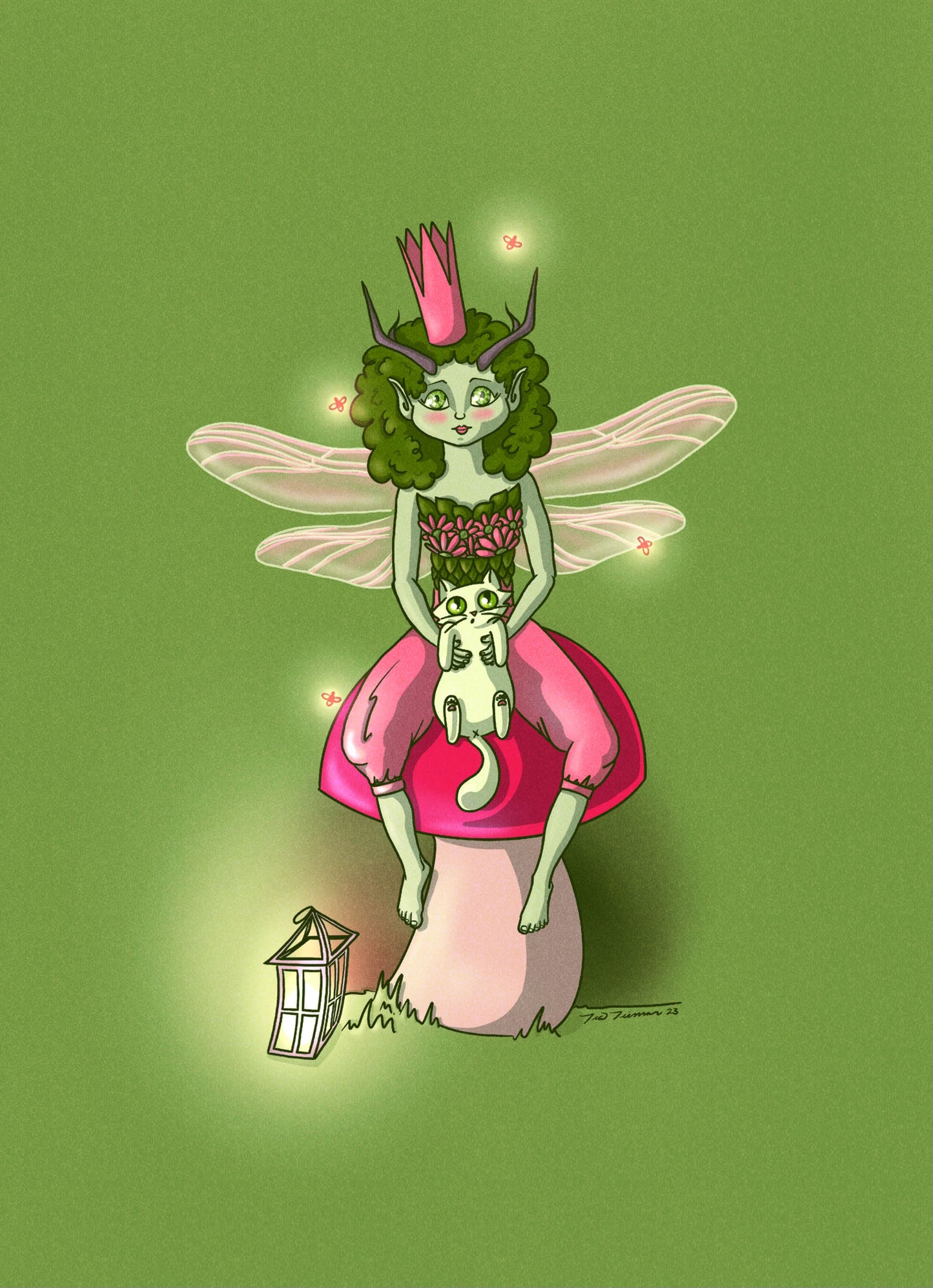 Print | Faerie Mushroom