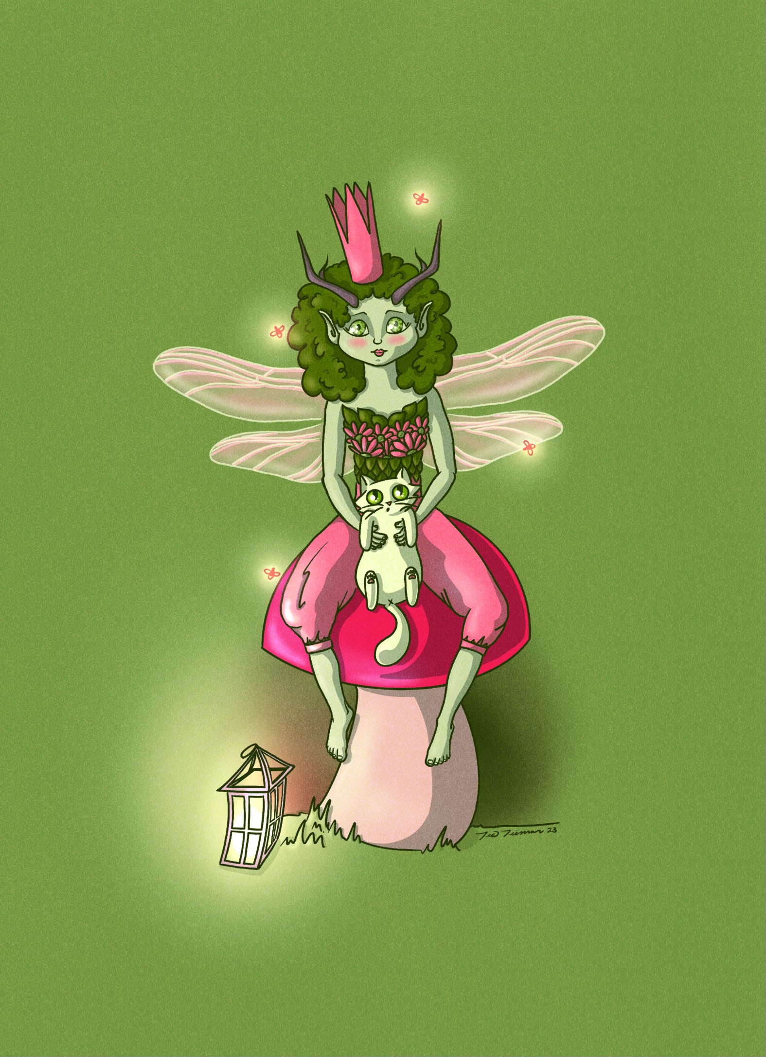 Print | Faerie Mushroom