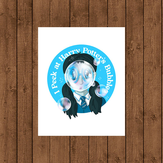 Print | Peek at Harry Potter's Bubbles 8x10