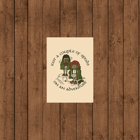 Print | Just a Couple of Spuds 5x7