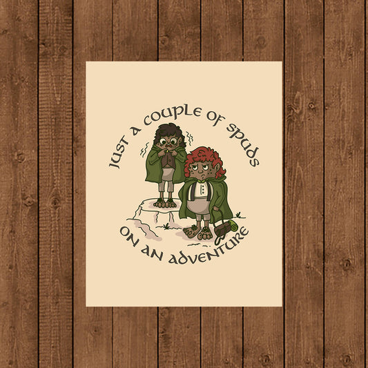 Print | Just a Couple of Spuds 8x10