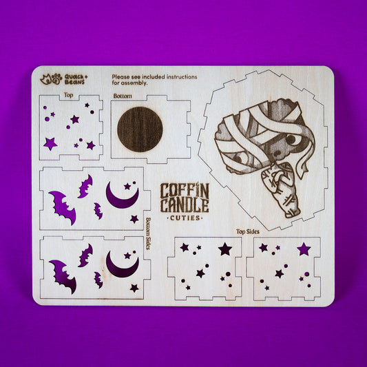 Coffin Candle Cutie | Mummy