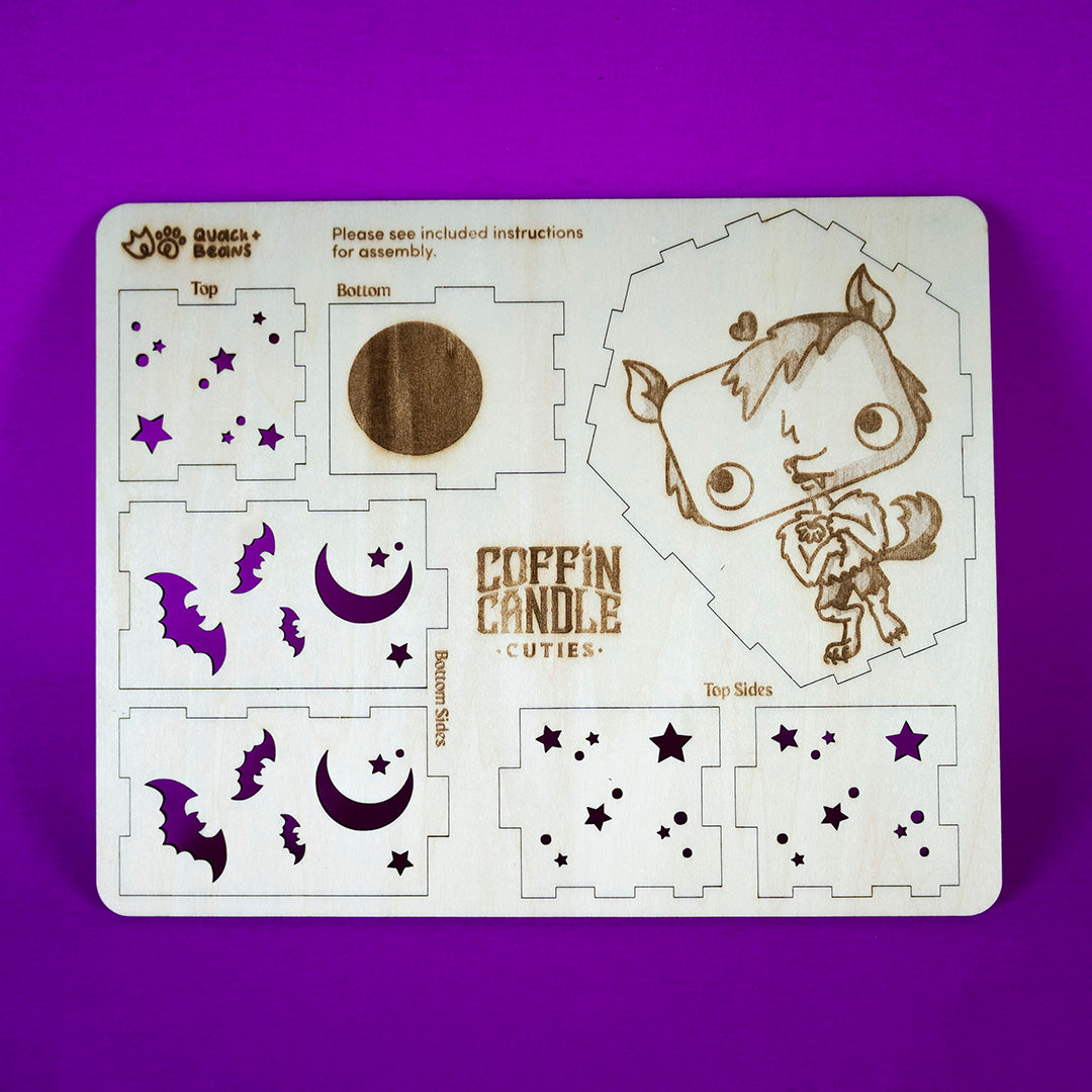 Coffin Candle Cutie | Werewolf