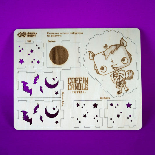 Coffin Candle Cutie | Werewolf