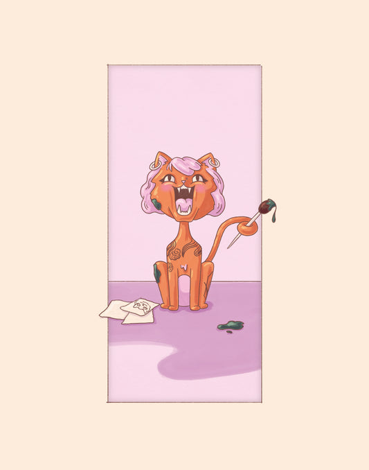 Print | Cat Shapeshifter