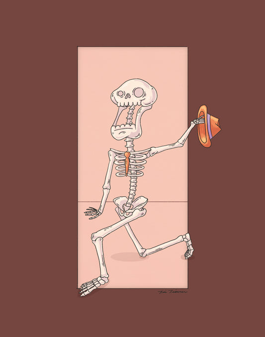 Print | Bonesy Jones Skeleton