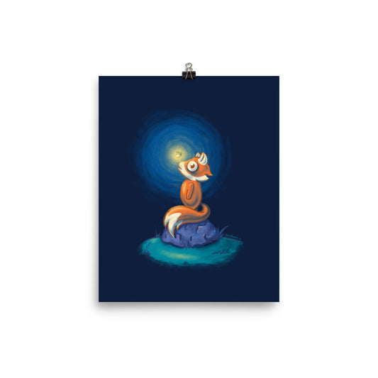 Print | Fox and Firefly 8×10