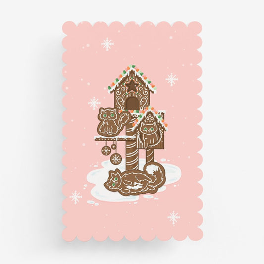 Card | Gingerbread Cats 5 Pack