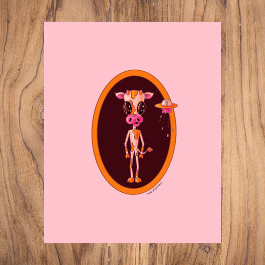 Print | Alien Cow