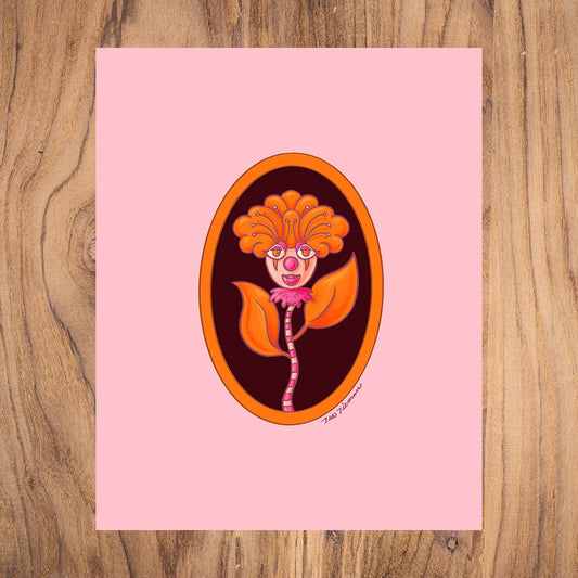 Print | Clown Flower