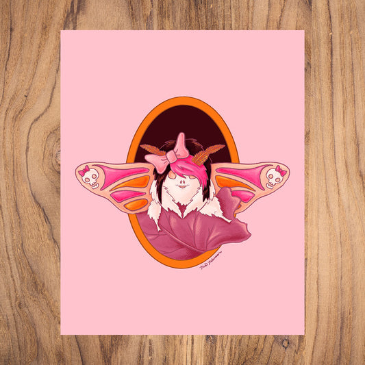 Print | Goth Moth