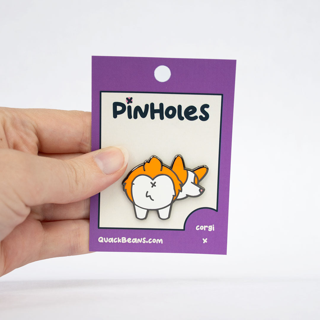 Pinholes | Corgi Dog