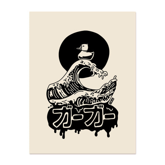 Screen Print | Duck Wave