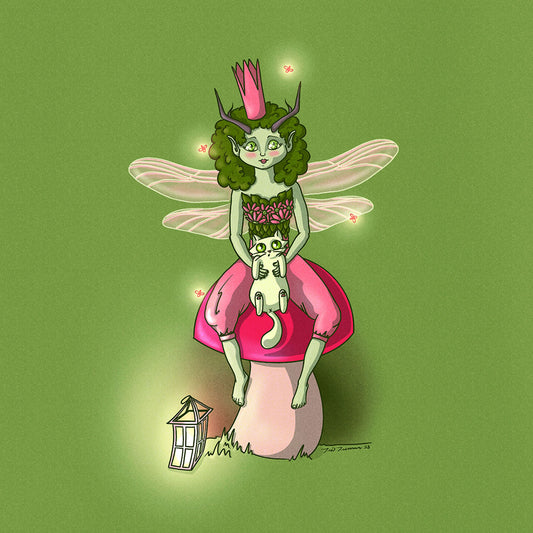 Print | Faerie Mushroom