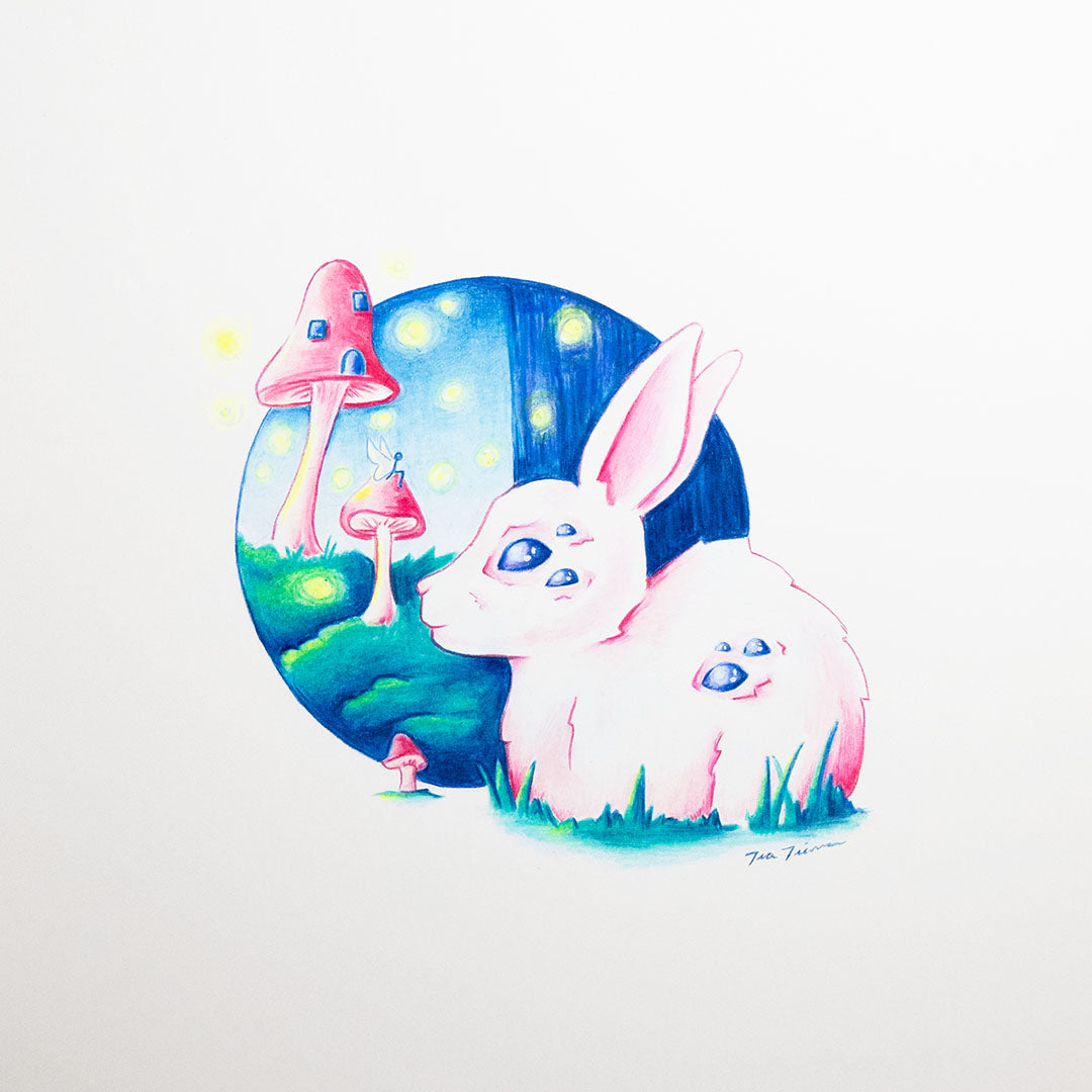 Print | Enchanted Bunny