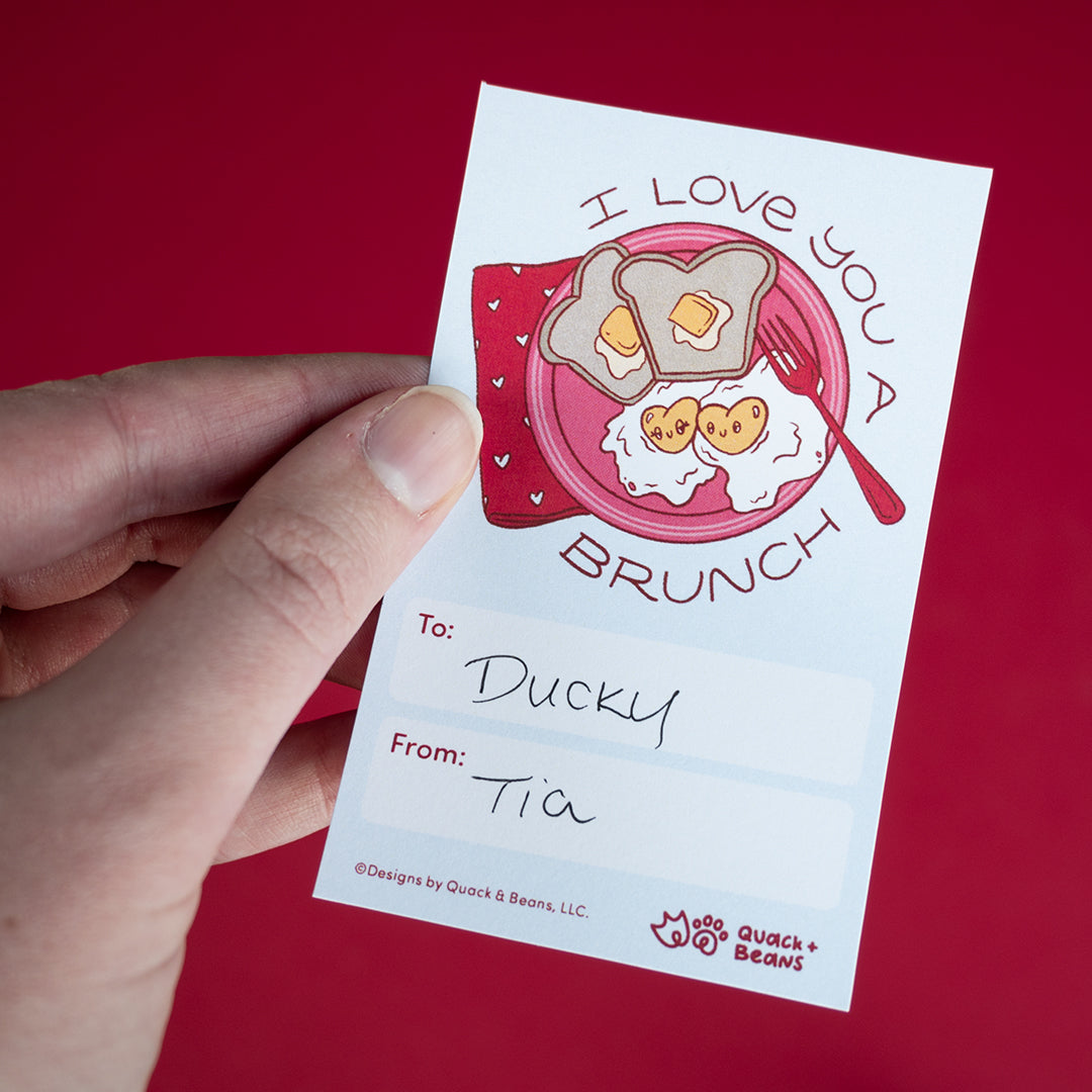 Card | I Love You a Brunch - DIY Print at Home Valentine