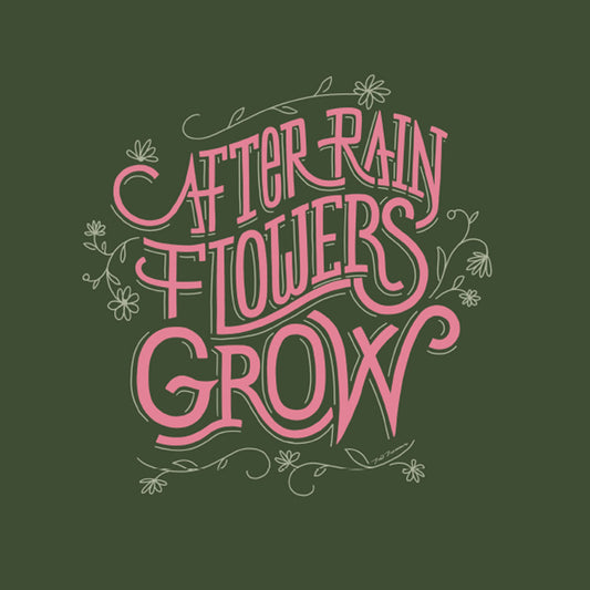 Print | Rain Flowers