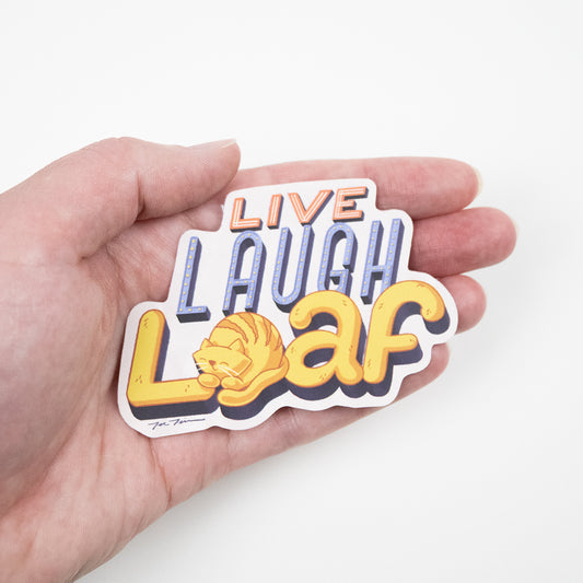 Sticker | Live Laugh Loaf
