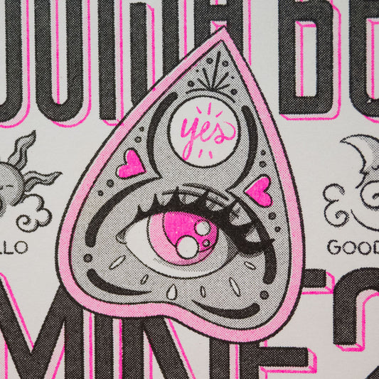 Card | OuiJa Be Mine Valentine Riso Card