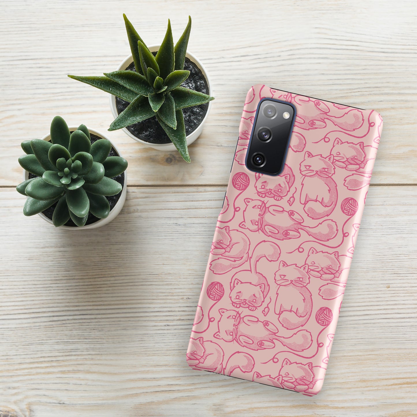 Phone Case | Kitty Heads Snap case for Samsung® Matte Samsung Galaxy S20 FE