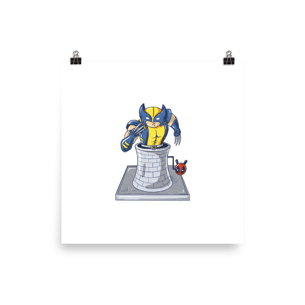 X-IN THE BOX: Hugh Jackboxman 12×12