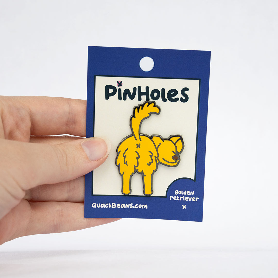 Pinholes | Golden Retriever Dog