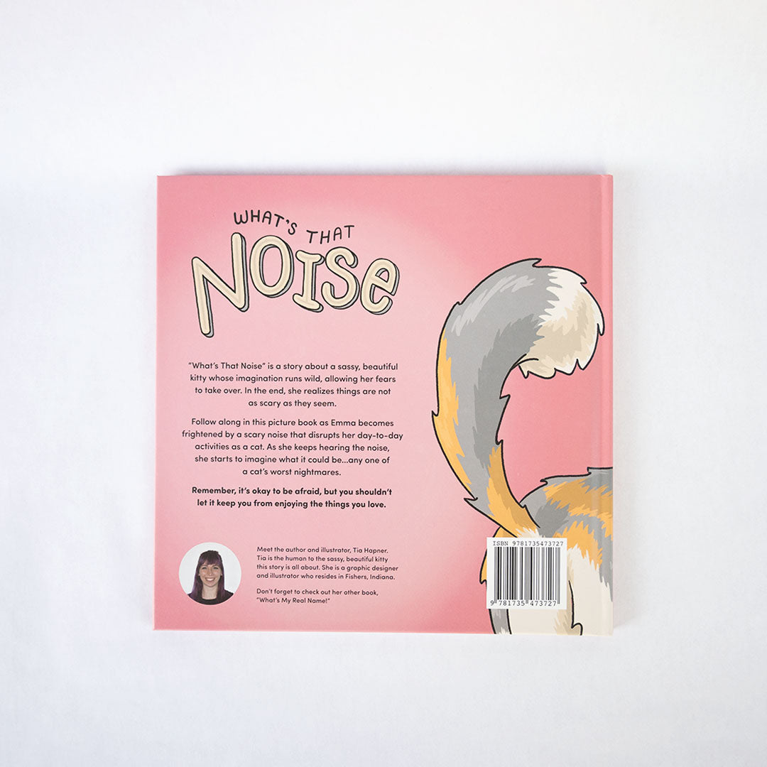 What's That Noise book back cover