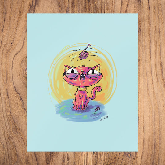 Print | Brain Cat