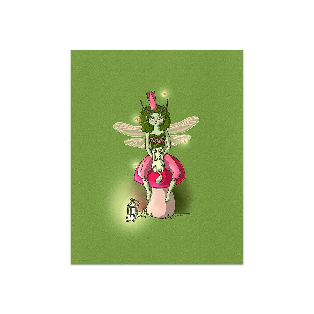 Print | Faerie Mushroom