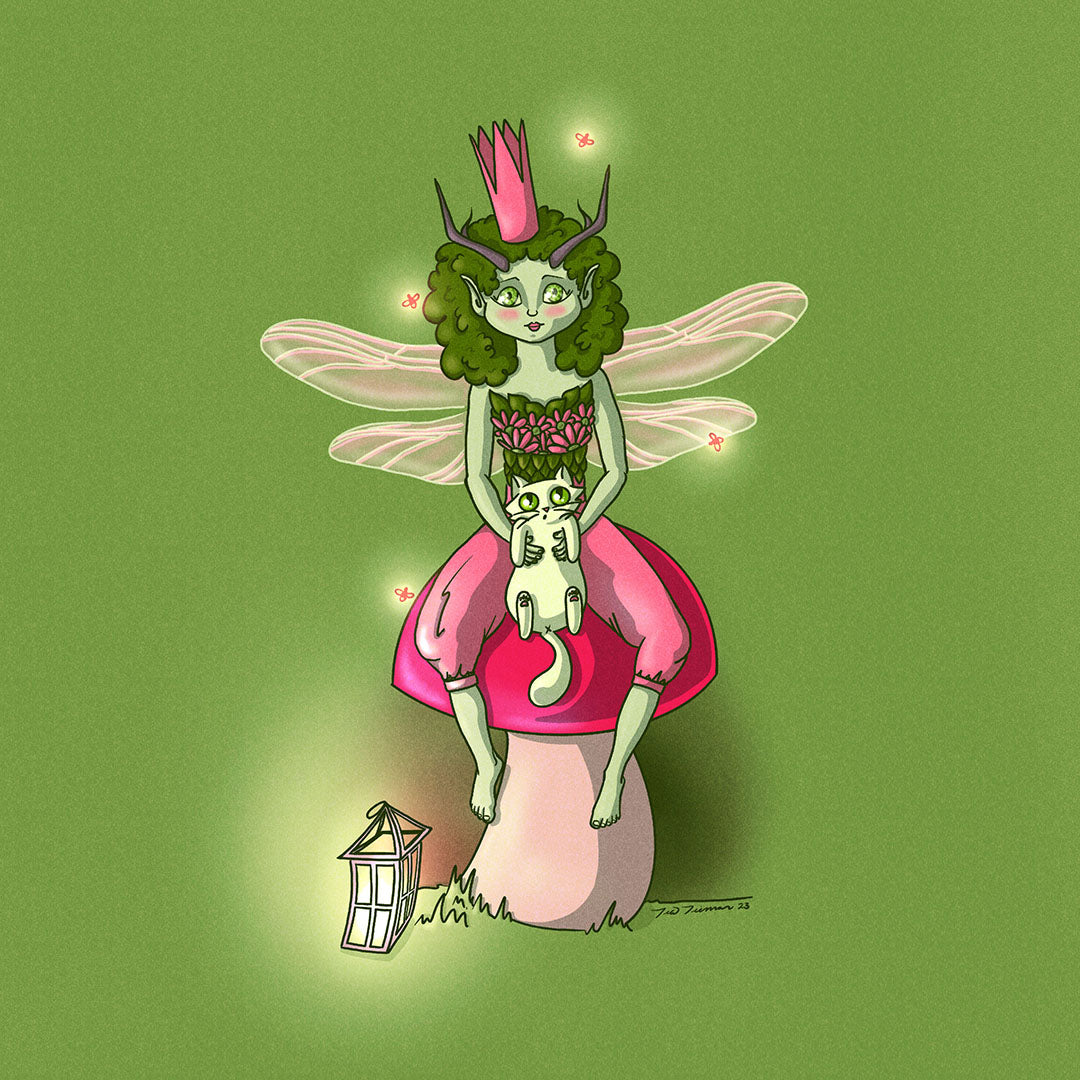 Print | Faerie Mushroom