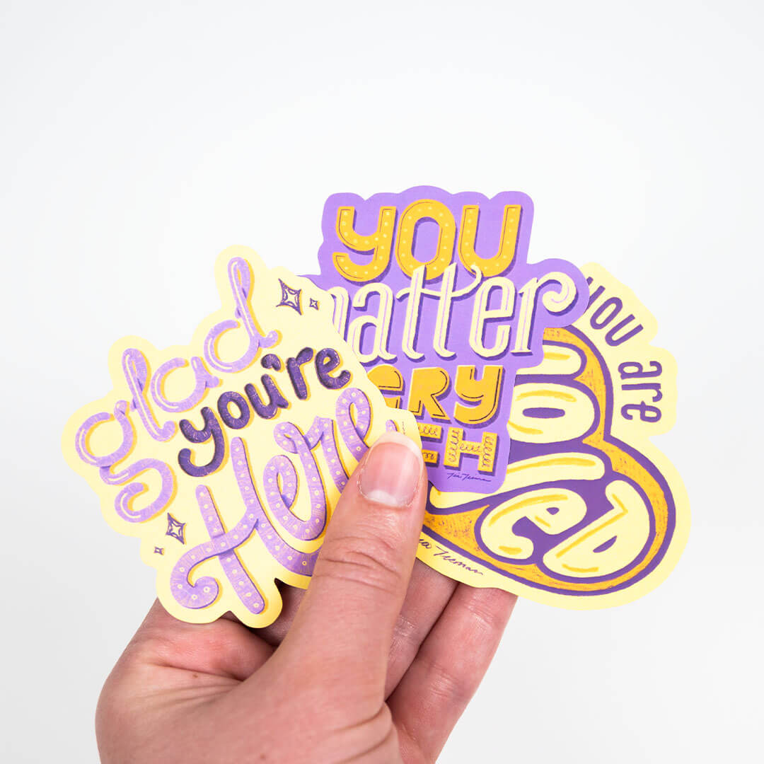 Sticker | You ARE Loved Mental Health Sticker Pack