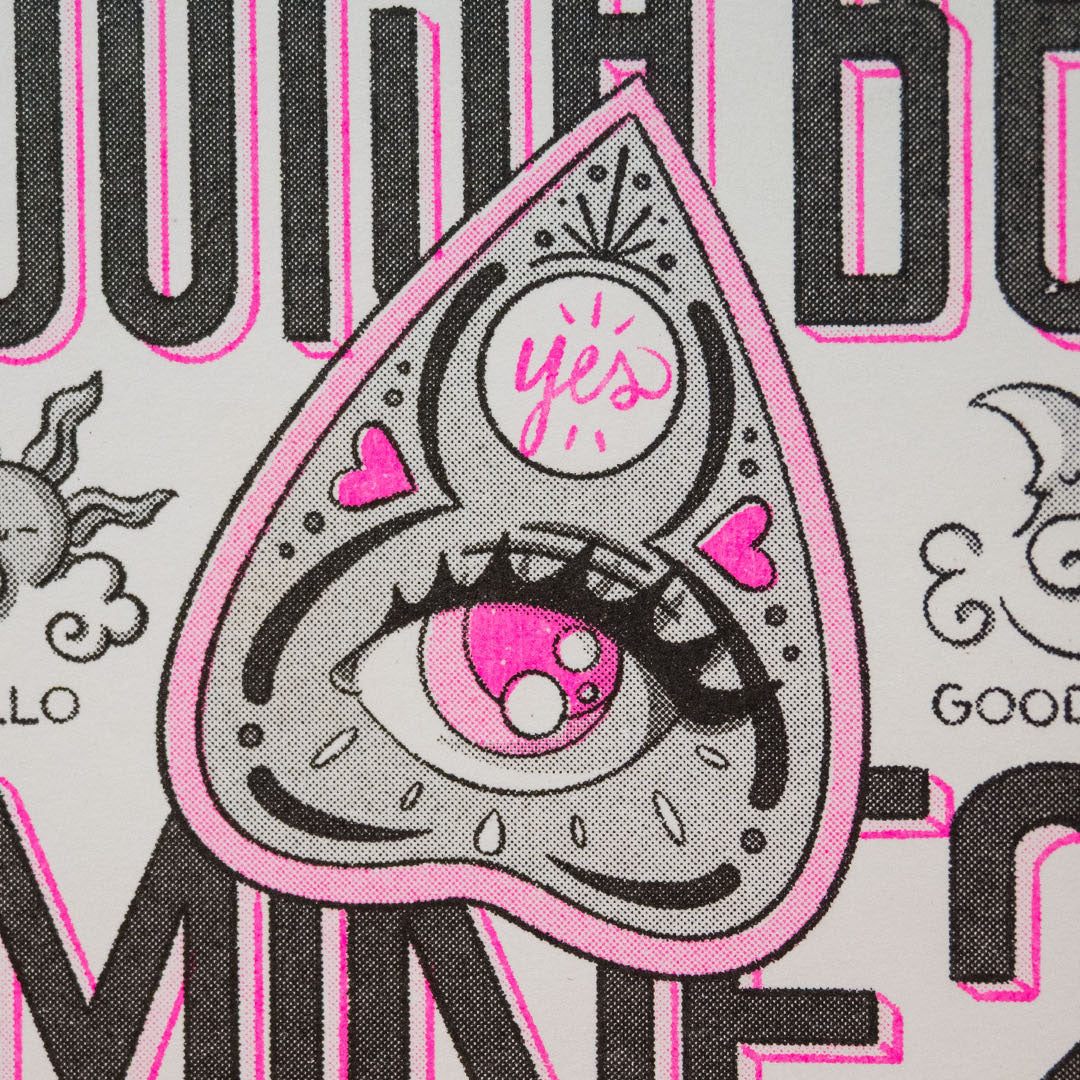 Card | OuiJa Be Mine Valentine Riso Card