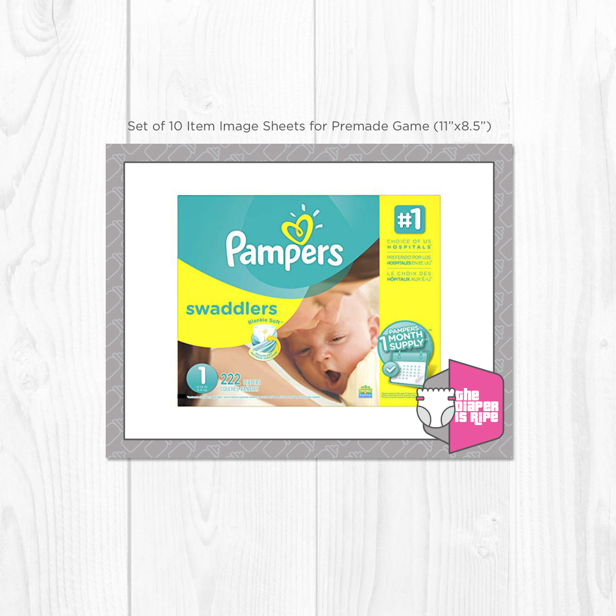 The Diaper is Ripe | Baby Shower Game