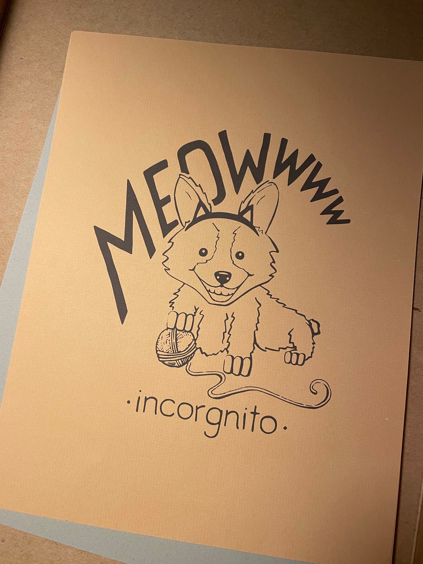 Incorgnito Art Print